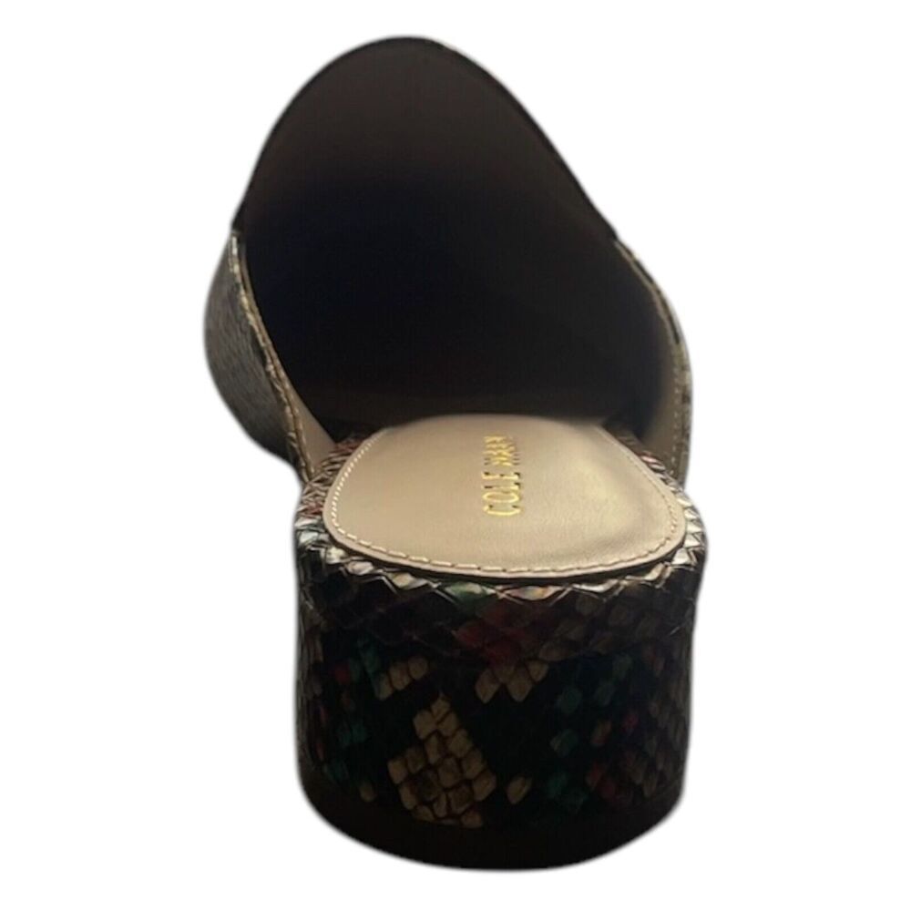 Cole Haan Piper Mule Snake Skin Womens Size 5.5 NEW WITH BOX - Picture 4 of 11